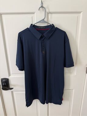 Men's Navy Polo Shirt by Ghost golf